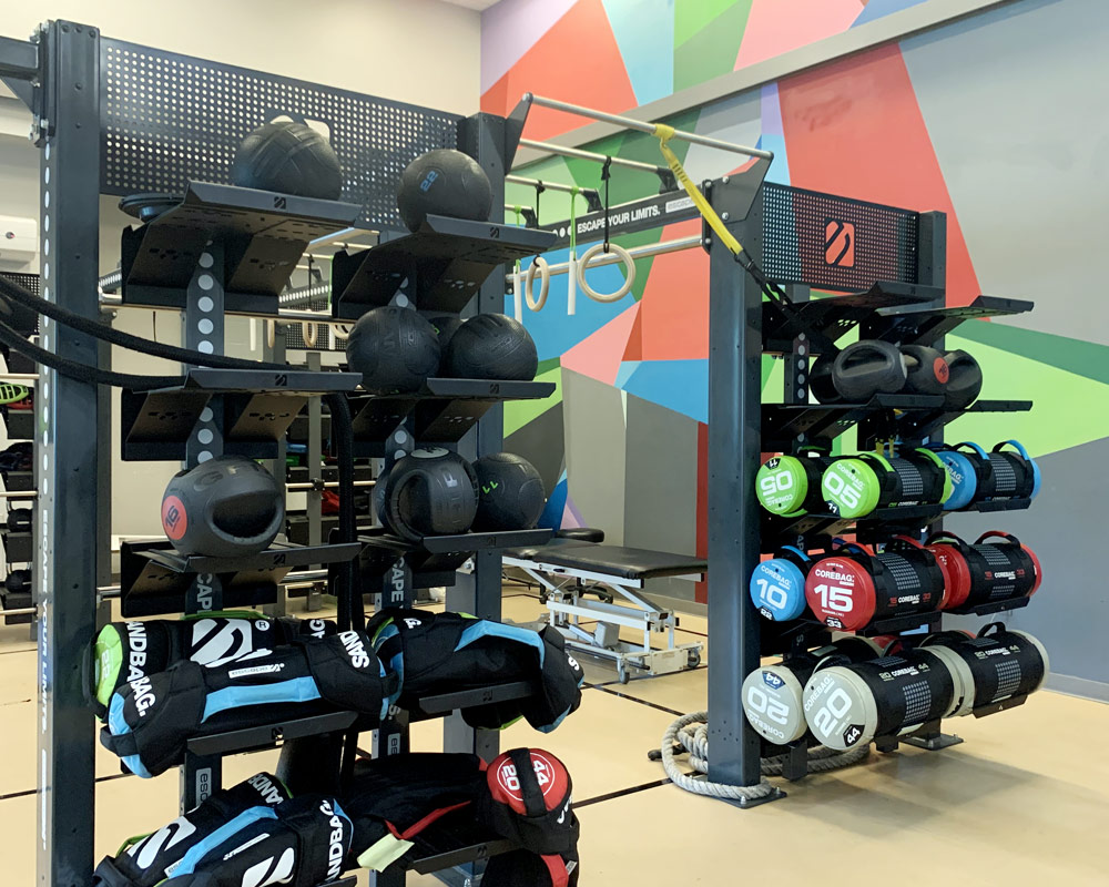 Small Group Training area and equipment ClubWorx