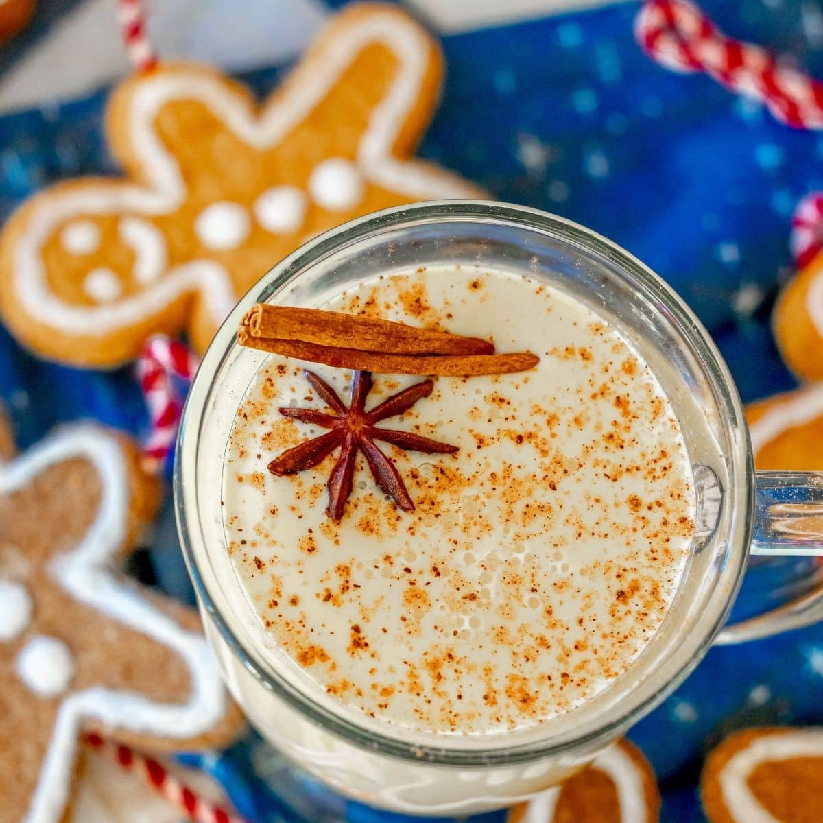 Clubworx smoothie of the month Holiday Nog