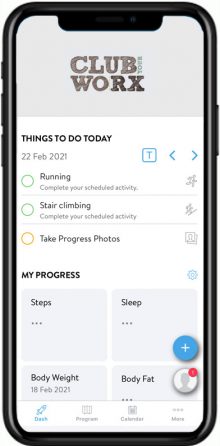 The dashboard allows you to view things to do and progress at a glance