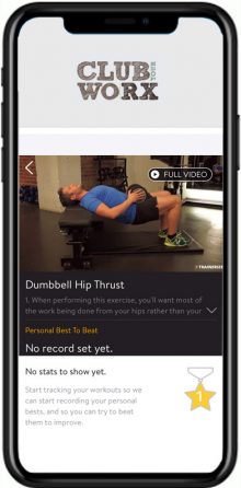 Videos to show you exactly how to do each exercise