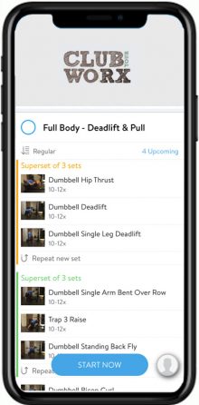 Detailed instruction on each workout and exercise
